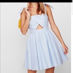 NWT express cutout dress